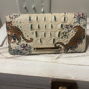 Brahmin Melbourne Ady Croc Embossed Leather wallet